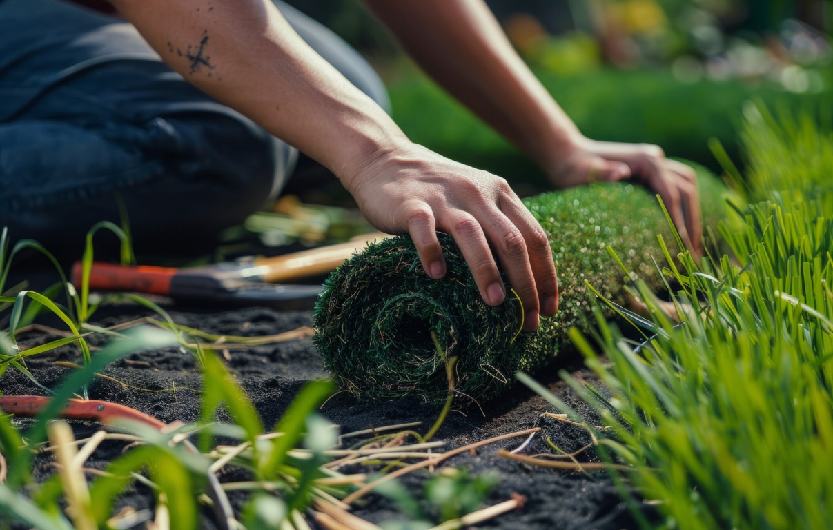 Artificial turf installation services in Burleson, TX